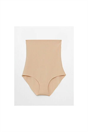 2 Beden İncelten İz Yapmayan Lazer Kesim Yüksek Bel Slip Korse