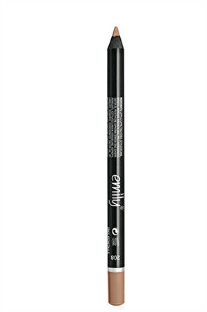 Emily Long Lasting Lip Pencil 208 – Uzun Süre Kalıcı, Yumuşak Uçlu Dudak Kalemi