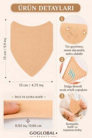 10'lu Uyluk Sürtünme Önleyici Bant | Kendinden Yapışkanlı Pişik Önleyici Baldır Koruyucu Ped | Kadın ve Erkek Kullanımı