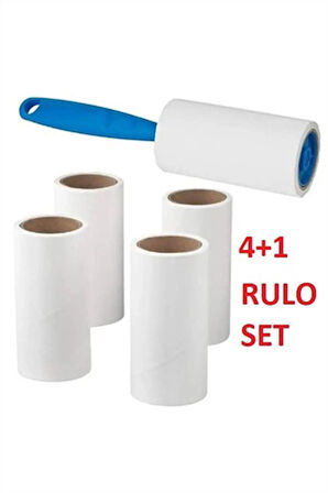 Trade Bazaar Tüy Toz Toplayıcı 5 Yedekli Rulo 300 Yaprak