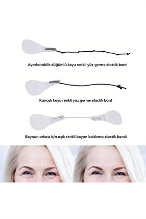 Trade Bazaar Yüz Kaş Ve Boyun Gerdirme Bandı 40 Adet Yüz Germe Bandı