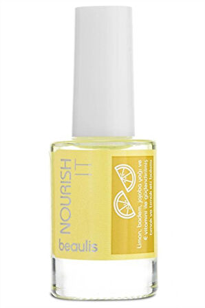 Beaulis Nourish It Besleyici Tırnak Eti Bakım Yağı 10 ml Beaulis Resist It Tırnak Güçlendirici Baz 10 ml