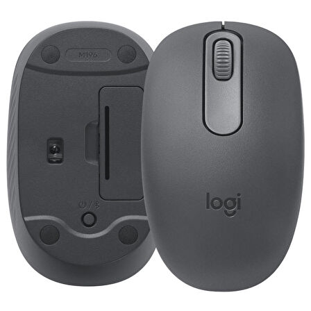 Logitech M196 1000DPI Optik Kablosuz Bluetooth Mouse Gri 910-007459
