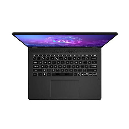 MSI 14" PRESTIGEPRO 14 AI C2HVEG-076TR ULTRA 7 255H-32GB DDR5 RAM-1TB NVME-6GB RTX4050-W11H 144HZ