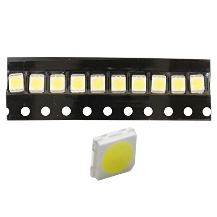 LEDBAR LEDLERİ 1 WATT BEYAZ   3-3V - 3.6V 6000-6500K (BÜYÜK EKSİ KÜÇÜK ARTI) 3 VOLT