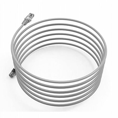 INCA 5m CAT6 Utp ICAT6-05TG Gri Patch Kablo