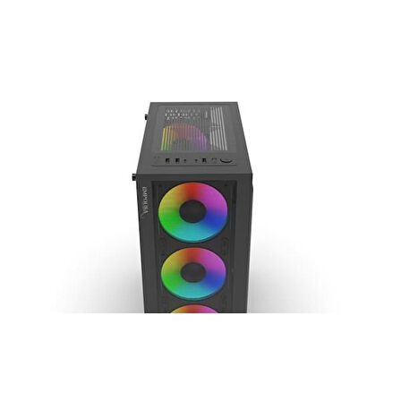 INCA 650W 80+ BRONZE EMG-15XN Gaming Mid-Tower PC Kasası ARGB Kontrolcü
