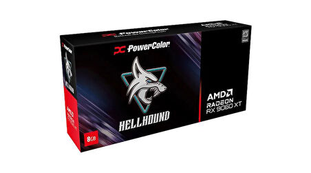 POWERCOLOR HELLHOUND RX9060XT 8GB GDDR6 (RX9060XT 8G-L/OC) EKRAN KARTI