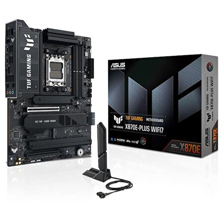 ASUS TUF GAMING X870E-PLUS WIFI7 DDR5 HDMI-DP TYPEC PCIE 5.0 AM5 ATX