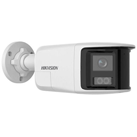 HIKVISION 8MP BULLET 2,8mm DS-2CD1T83G2P-LIUF/SL IP Güvenlik Kamera Çift Lensli Color,Çift Yönlü Ses, IP67
