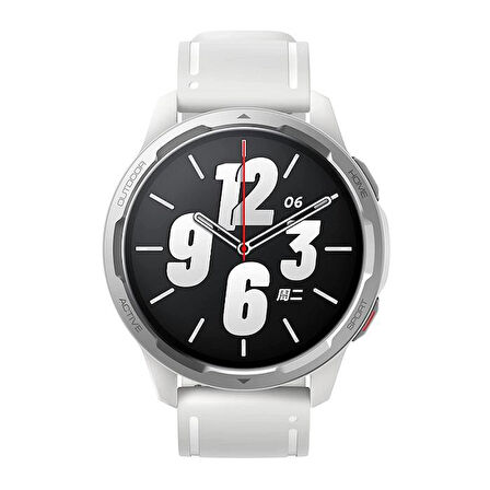XİAOMİ WATCH S1 ACTIVE GL AY BEYAZI AKILLI SAAT - DİST