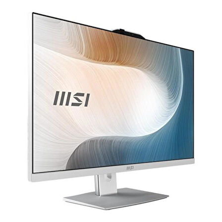 MSI MODERN AM272P 12M-1209TR İNTEL İ7 1255U 16GB DDR4 1TB SSD BEYAZ W11 HOME BEYAZ 27"