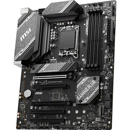 MSI B760 GAMING PLUS WIFI-6E DDR5 HDMI DP PCIE 4.0 1700p ATX