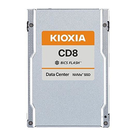 KIOXIA 3.84TB CD8-R KCD8XRUG3T84 7200-3800MB/s 2.5" NVME ENTERPRISE SSD DİSK
