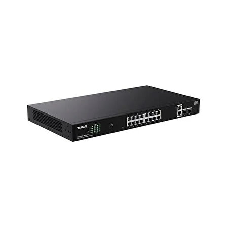 TENDA 16port 250w FULL PoE TEG2220P-16-250W GIGABIT 2X SFP CLOUD YÖNETİLEBİLİR Switch