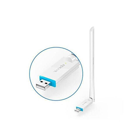 TENDA U2 AX300 WIFI-6 USB 2,0 Kablosuz Adaptör