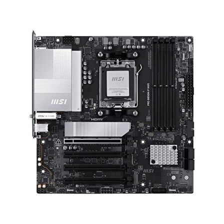 MSI PRO B850M-P WIFI7 DDR5 HDMI-DP PCIE 5.0 AM5 MATX