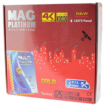 Mag Platinum 10-16 Kaskatlı Uydu Santrali