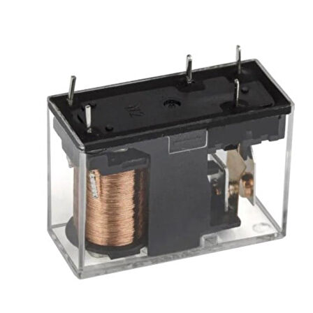 12 Volt Röle Tek Kontak 5 Bacak 10 Amper HLS-14F1L-DC12V-C