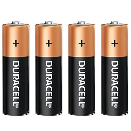 Duracell LR6/MN1500 1.5V Alkalin 4'lü AA Kalem Pil