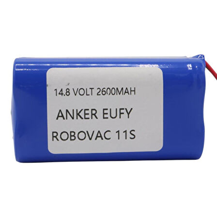 PowerMaster PM-17618 Robot Süpürge Bataryası Pili 14.8 Volt - 2600mAh 11S Lityum (Anker Eufy Robovac)