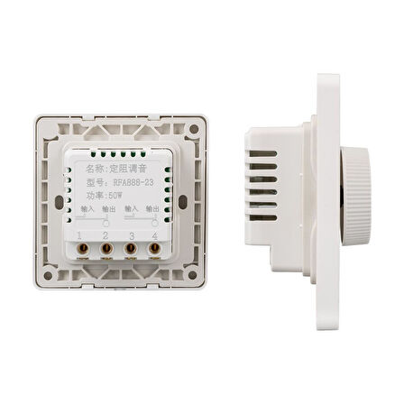 MagicVoice MV-608C 50 Watt Dimmer Trafosuz Priz Tip Volume Kontrol Cihazı