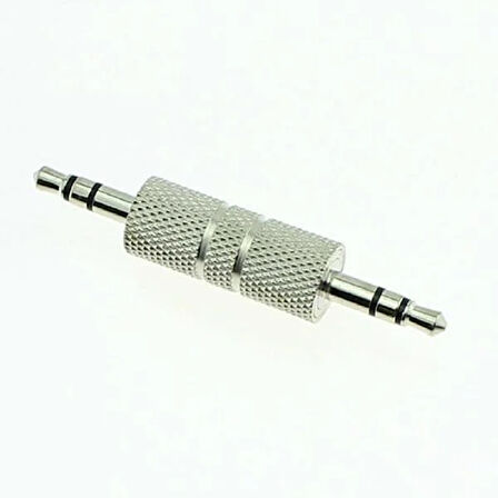 Powermaster 3.5 Mm Stereo Aux Erkek/Erkek Ara Metal Jack