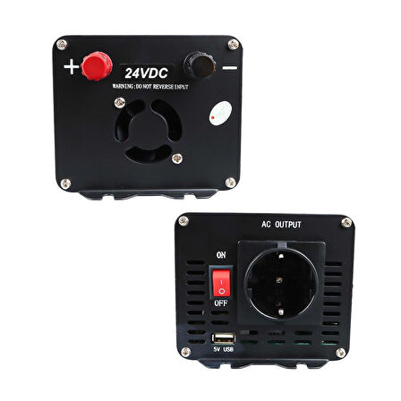 Powermaster 24-220V 24 Volt 300 Watt Modified Sinus İnverter PWR300-24