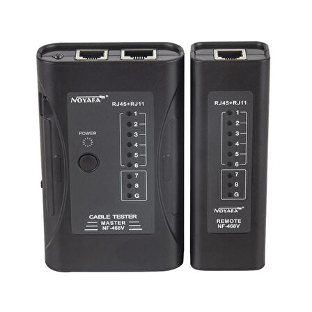 Noyafa NF-468V  Ağ / Telefon Kablo Test Cihazı
