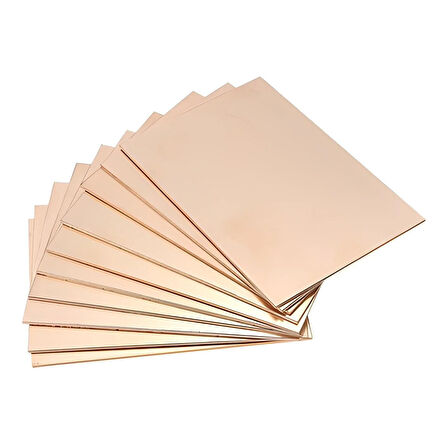 Plaket Bakır 100x150 Mm