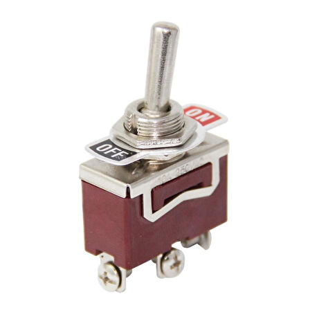 PowerMaster IC-153 Toggle Switch 3P ON-OFF-ON Ø12MM
