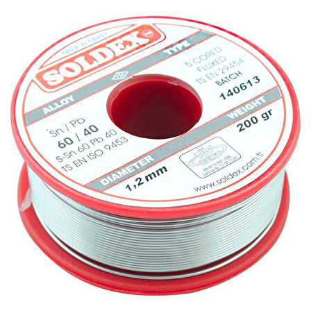 Soldex 200 Gr Lehim 1.2 Mm