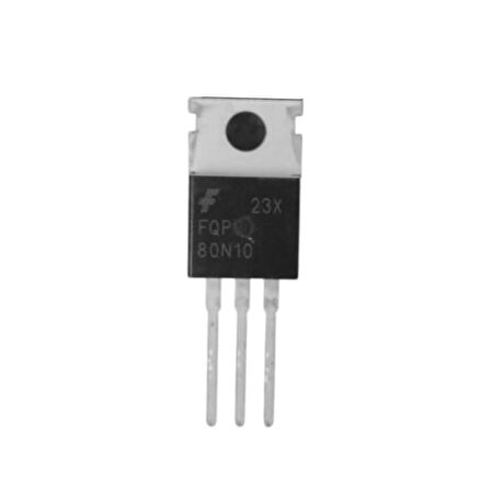 80N10 TO-220 N-Kanal Mosfet Transistör