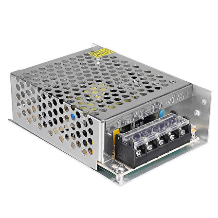 S-Link SL-KA65 12 Volt 5 Amper 65 Watt Metal Kasa Adapatör