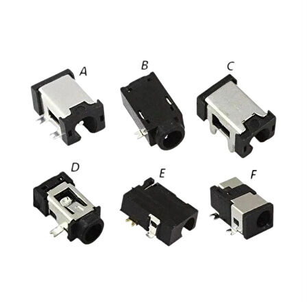 Elektromer EL-32598 Tablet PC DC Dişi Güç Şarj Soketi Konnektörü 5 Pin 4.0x1.7mm Şase NO:1