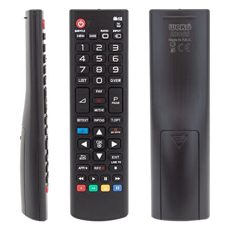 LG RM-L1162 Smart My Apps Tuşlu Kısa Lcd-Led Tv Kumandası (AKB73715601A)