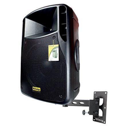 König K-202 Kabinli Hoparlör Askı Aparatı (38 Cm Hoparlör Sehpa)
