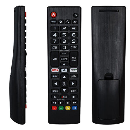 LG Amazon + Netflix Tuşlu Magic Link LCD LED TV Kumandası (AKB75095315)