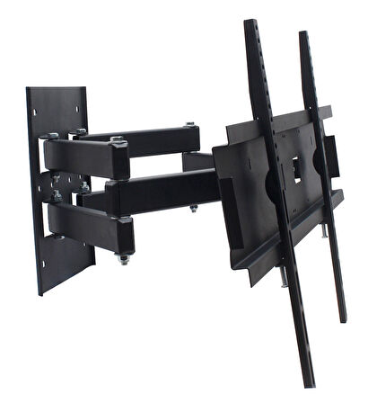 Powermaster PWR-H48 22''-55'' Çift Kollu Kilitli Hareketli Duvar Askı Aparatı