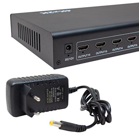 Powermaster PM-4948 16 Port 1080P 3D 16'lı HDMI Dağıtıcı
