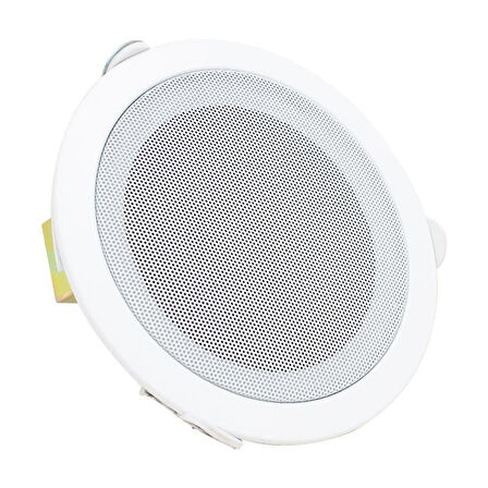 MagicVoice MV-6695 18 CM 6 Watt Beyaz Trafolu Metal Kasa Alçıpan Hoparlör