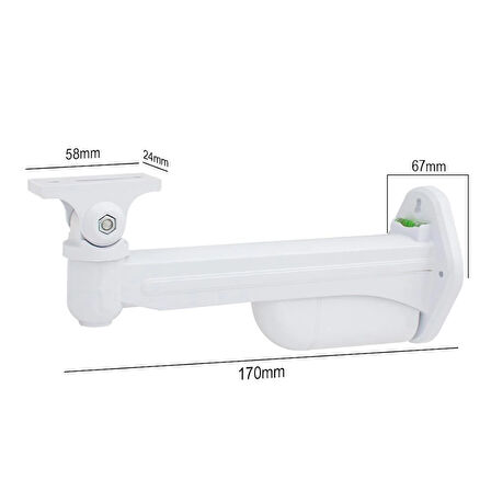 PowerMaster PM-6782 Plastik Kamera Ayağı 17cm Uzunluk Su Terazili