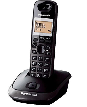 Panasonic KX-TG2511 Siyah Dect Telsiz Telefon