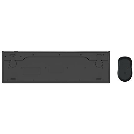 Lenovo Lecoo KW201 Kablosuz Q Klavye - Mouse Set Siyah