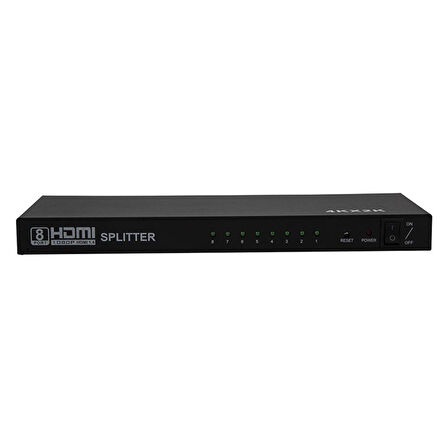 Hytech 8 Port 4K x 2K Hdmi Splitter Dağıtıcı HY-LU8