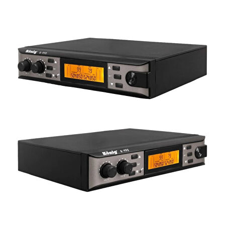König K-990 UHF 2X100 Kanal 2 El Mikrofon Telsiz Mikrofon