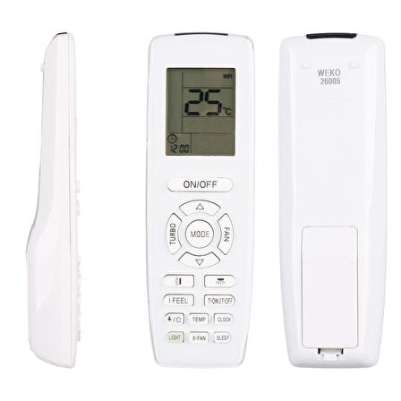 Gree CONS12HP230V1A / Alarko Flair 24 Klima Kumandası