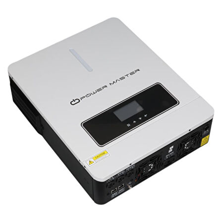 PowerMaster CP-EH62 48V 125A 6200W Off-Grid Hibrit Saf Sinüs Güç İnverteri (MPPT Solar + AC Şarj)