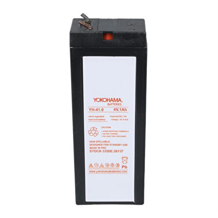 Yokohama YH-41.0 4 Volt - 1 Amper Akü (34x64x21 mm)