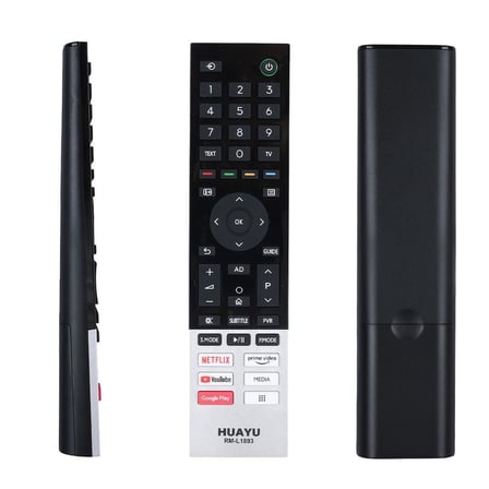 Huayu Rm-L1893 Unıversal Samsung Netflıx-Youtube-Prıme Vıdeo Tuşlu Lcd-Led Tv Kumanda
